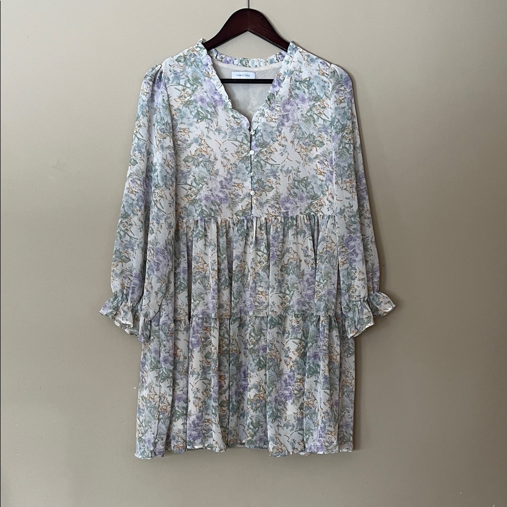 Floral Print Women's Dress
